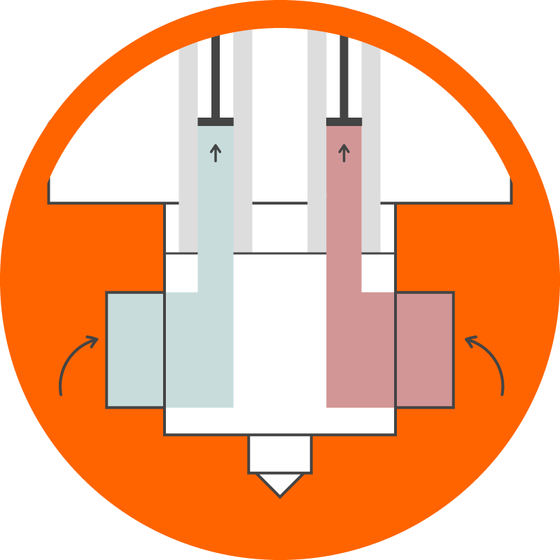 How dos piston works icon