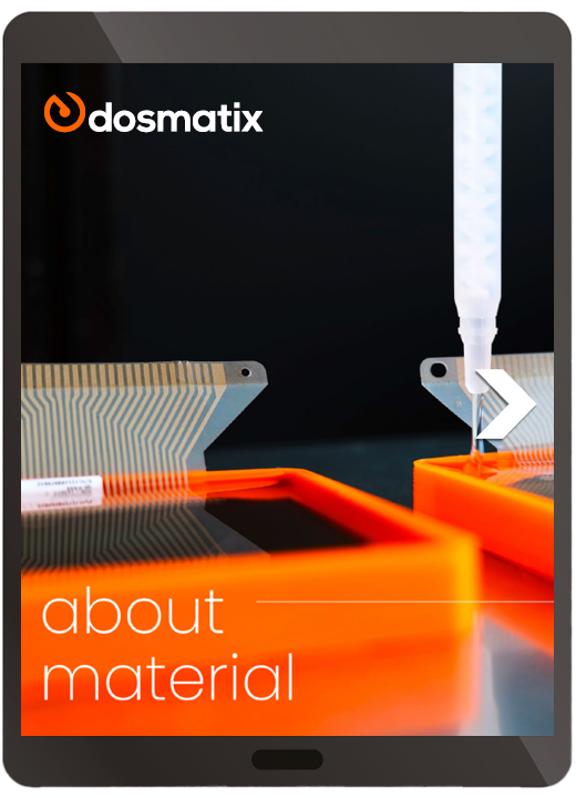 dosmatix Materialglossar Broschüre - Vorschau