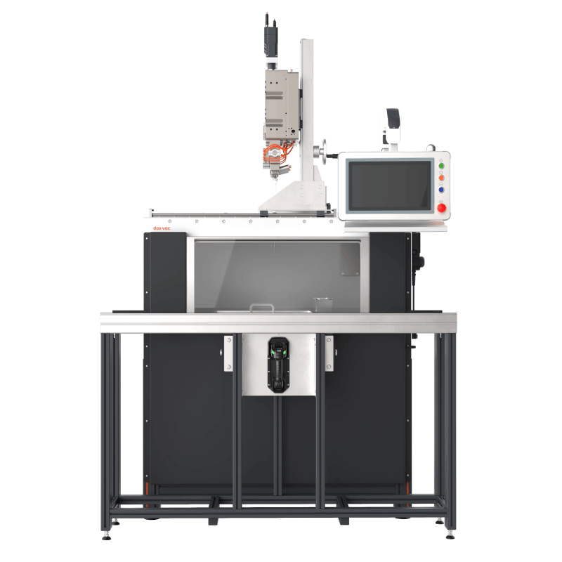 Vacuum chamber with integrated axis system – dos vac