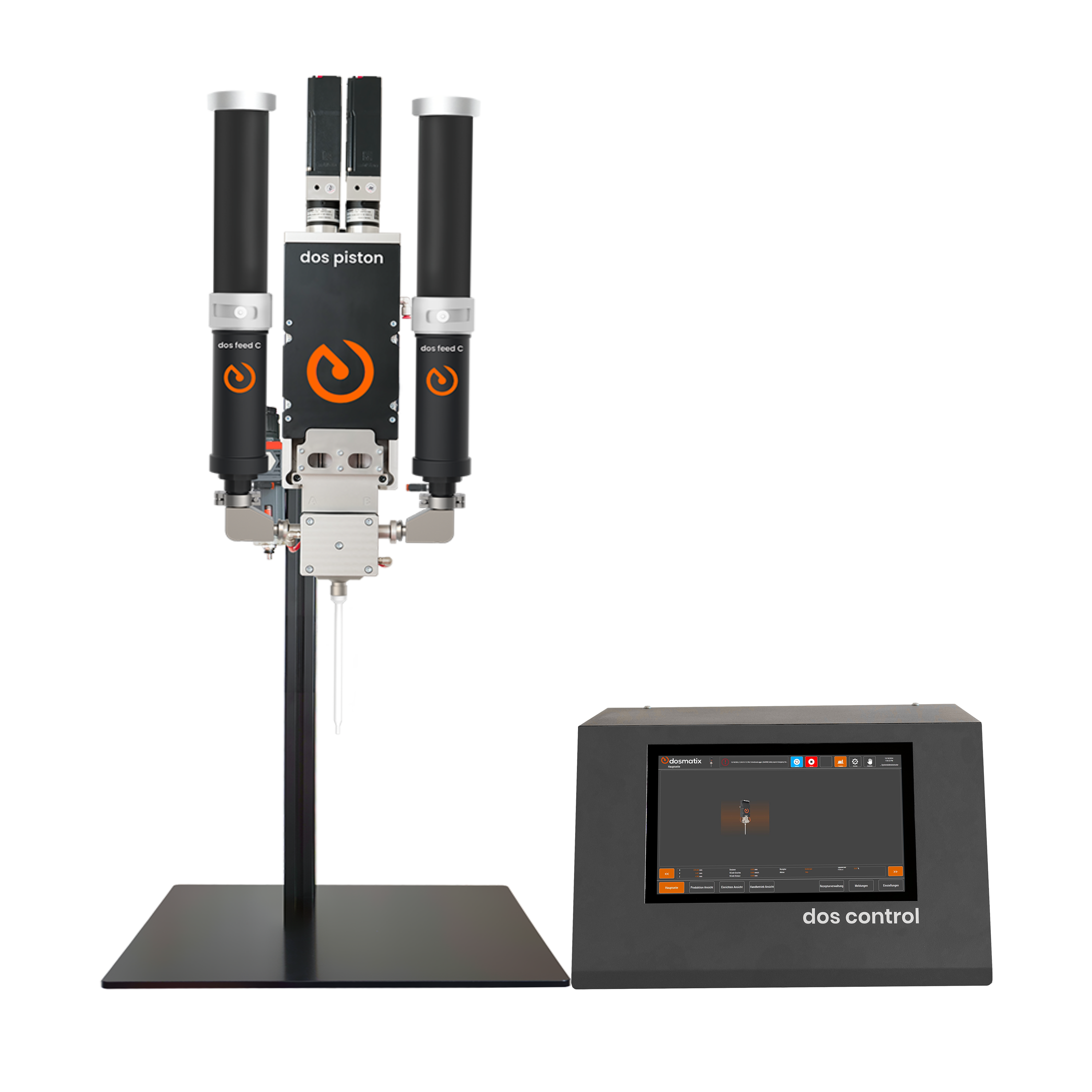 Manual workstation as a complete system for manual dispensing