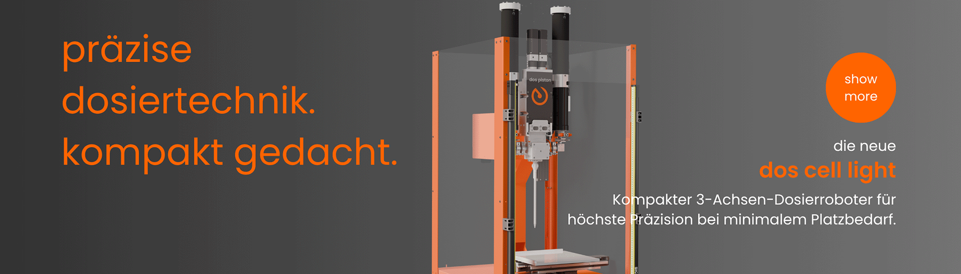 dosmatix - kartesischer dosierroboter - dos cell light