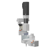 Zahnraddosierer zum vergießen von Elektronik