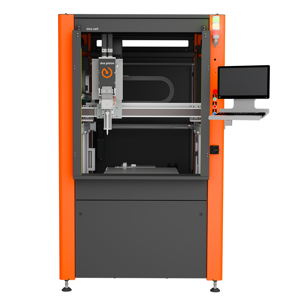 Axis system as stand-alone solution with protection cell – dos cell